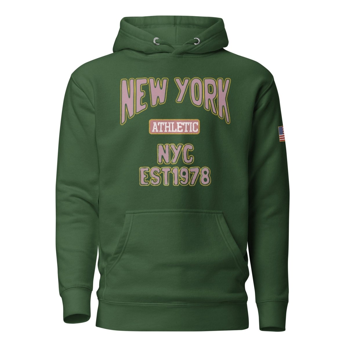 New York Athletic Premium Unisex Hoodie - Chinchilla Choons